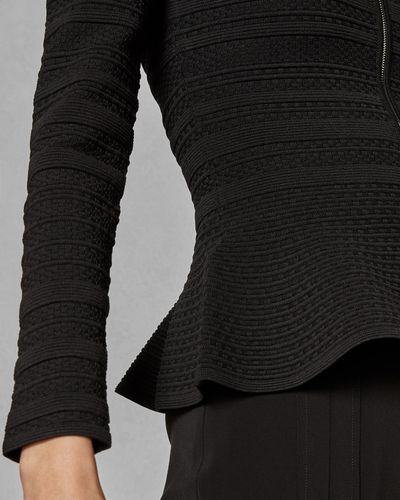 ted baker deari peplum cardigan