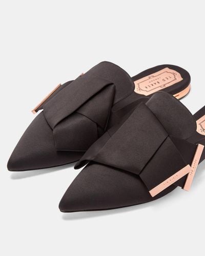 ted baker bow loafers