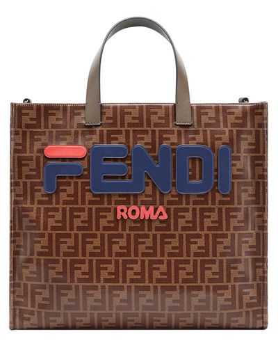 Shopper in tessuto da Uomo - Fendi | Biffi