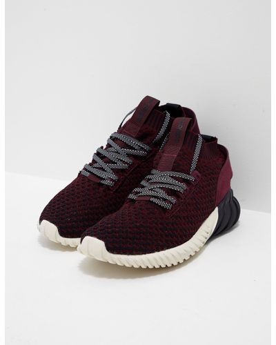 adidas tubular doom sock burgundy