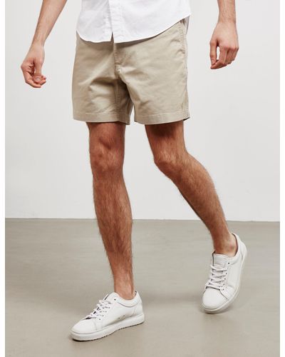 khaki polo shorts