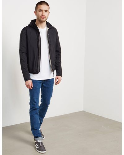 parajumpers carbon hooded padded jacket