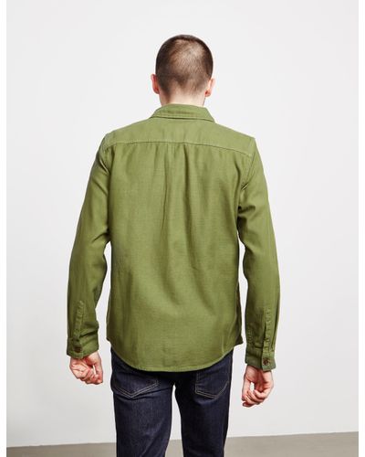 barbour over shirt