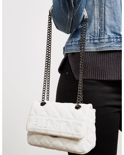 Valentino By Mario Valentino Licia Quilted Foldover Shoulder Bag In Black |  Shop www.rodriguezramos.es