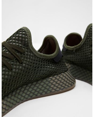 adidas deerupt olive green