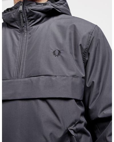 half zip hooded brentham jacket