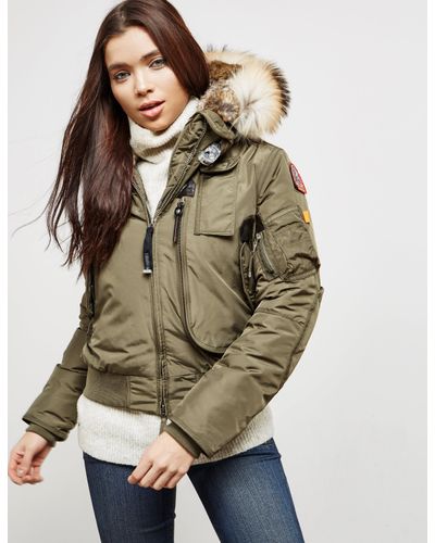 parajumper bomber jacket womens