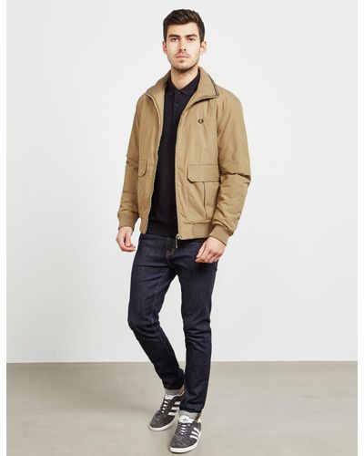 fred perry utility bomber jacket