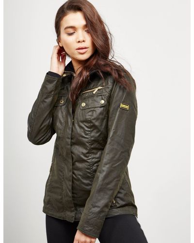 khaki barbour jacket