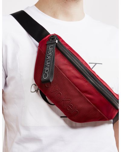 red bag for men