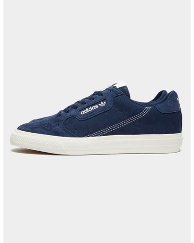 adidas continental vulc navy