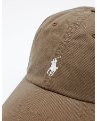 brown polo hat