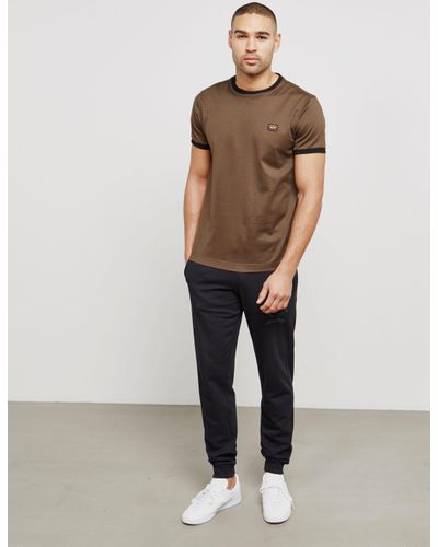 paul and shark cuffed track pants