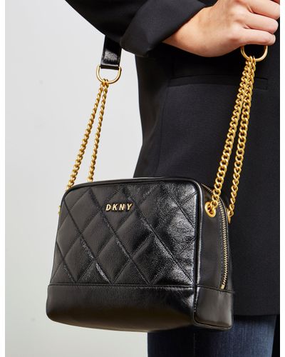 double chain shoulder bag