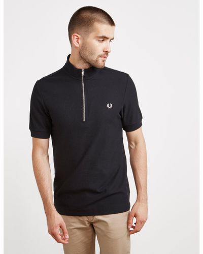fred perry funnel neck