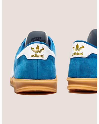 adidas Originals Suede Mens Hamburg Bluebird/white/gum, Bluebird/white/gum  for Men - Lyst