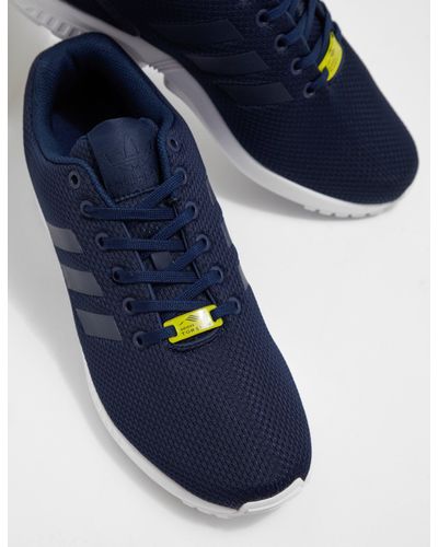 adidas zx flux all navy blue