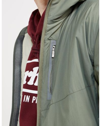 parajumpers carbon hooded padded jacket