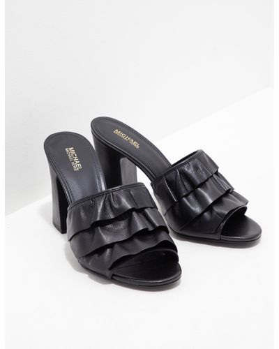 michael kors mule heels