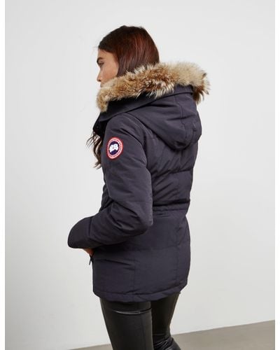 dark blue canada goose jacket