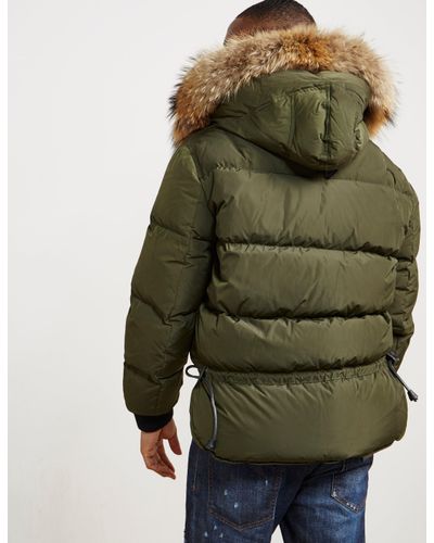 dsquared bomber jacket fur