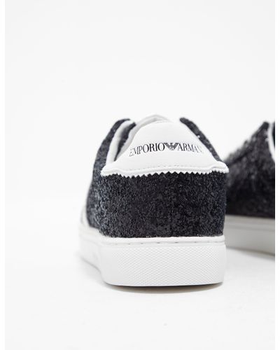 armani sparkly trainers