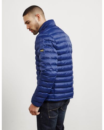 barbour impeller jacket blue