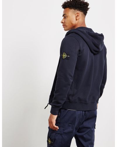 stone island navy blue sweatshirt