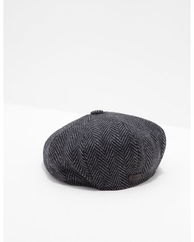 barbour baker boy hat