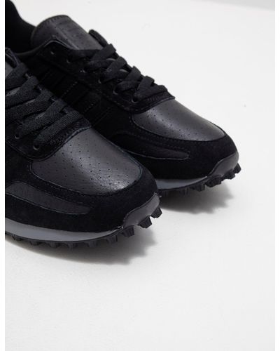 adidas leather la trainer