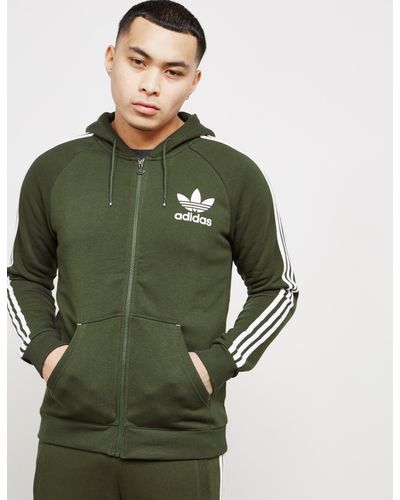 adidas originals mens california full zip hoodie dark grey heather