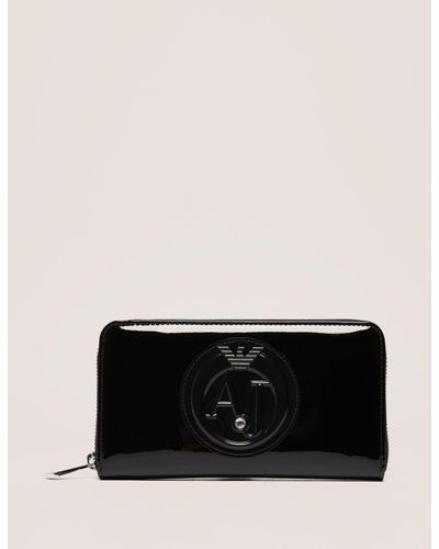 armani jeans patent purse