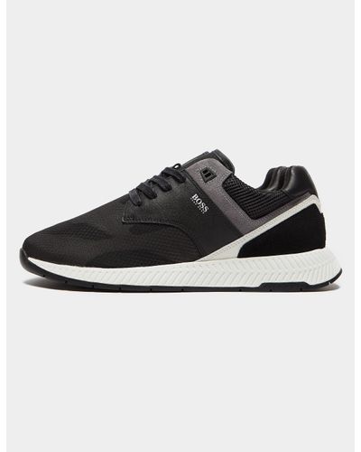 hugo boss trainers titanium