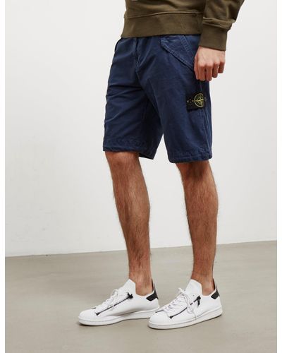 ErsA z Group l navy stone island shorts