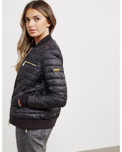 barbour bomber jacket womens