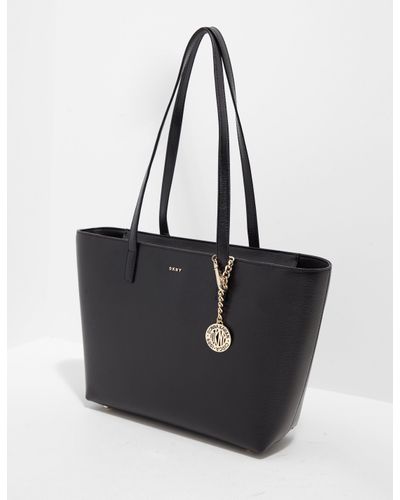 black tote bolsa dkny