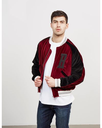velour bomber jacket mens