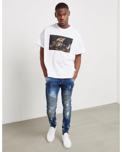 Represent Denim Mens Biker Jean Blue for Men | Lyst