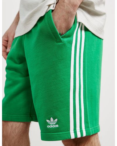 adidas green shorts men