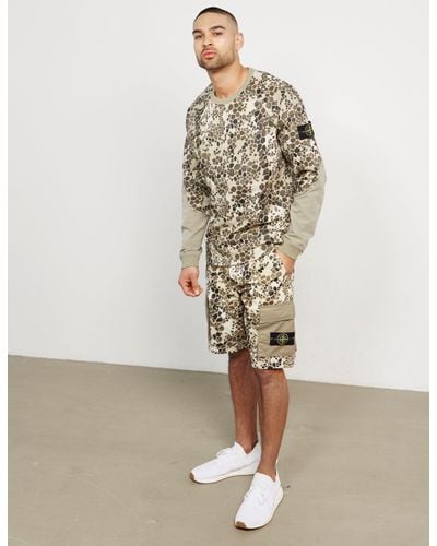 stone island alligator camo sweatshirt