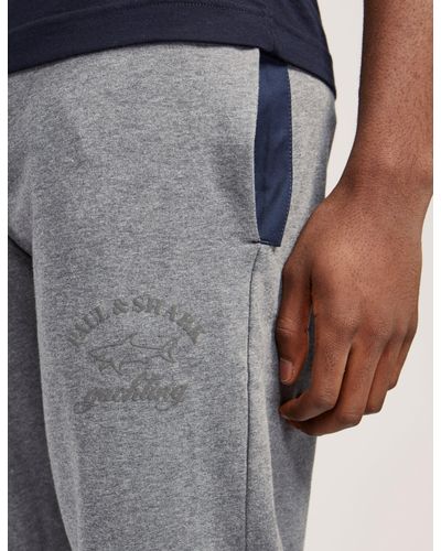 paul and shark cuffed track pants