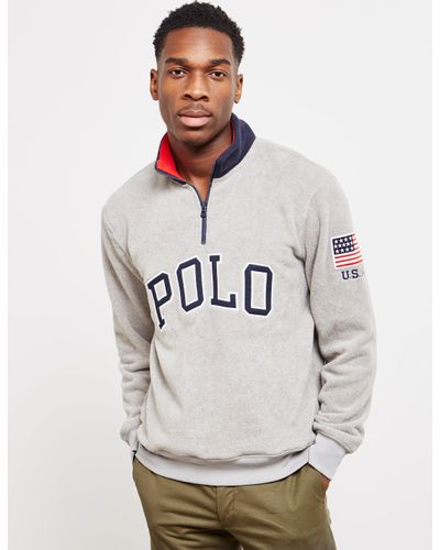 polo ralph lauren fleece pullover