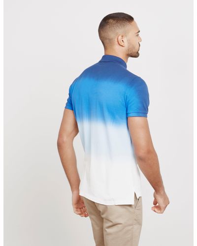 Polo Ralph Lauren Cotton Mens Tie Dye Short Sleeve Polo Shirt 