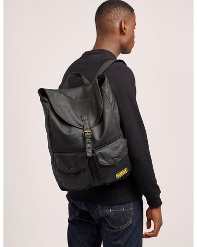 barbour international backpack