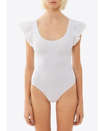 Chloé X Eres Philippine One-Piece Swimsuit - White
