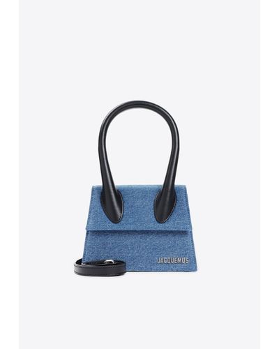 Jacquemus Le Chiquito Moyen Top Handle Bag - Blue