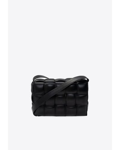 Bottega Veneta Small Padded Cassette Shoulder Bag - Black