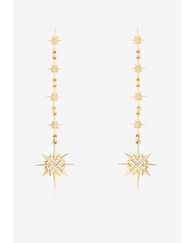 Falamank Sparkle Collection Earrings - White