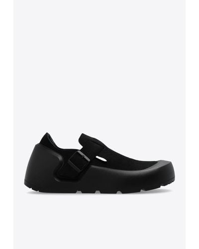 Birkenstock Reykjavik Suede And Leather Sneakers - Black
