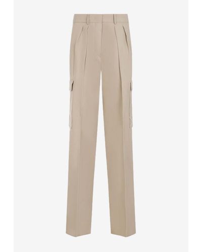 Sportmax Jacopo Cargo Trousers - Natural